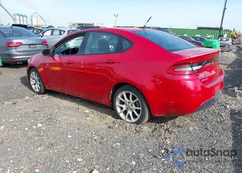 2013 Dodge Dart Sxt из США, поврежденный, VIN 1C3CDFBA3DD202604
